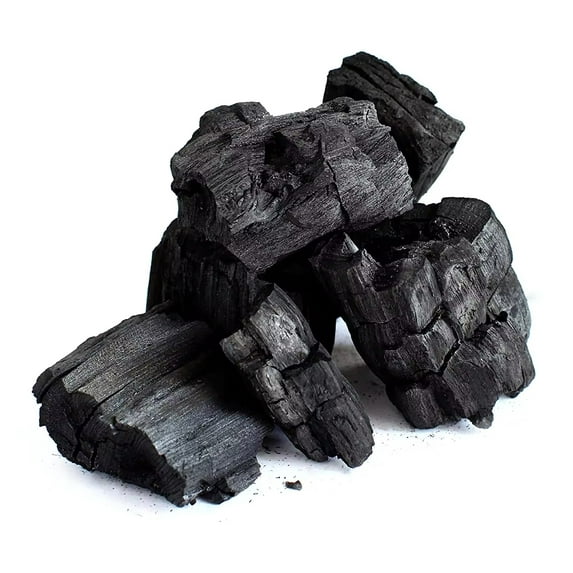 Walgrow Pure Natural Unshaped Hardwood Charcoal For Barbecue, Grilling and Smoking (2Kg, Black)