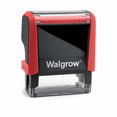 thumbnail image 1 of Walgrow Self-Inking Rubber Stamp – Received | Easy Refillable for Office, School & Craft Use (Rectangle, Small, Black Ink), 1 of 4