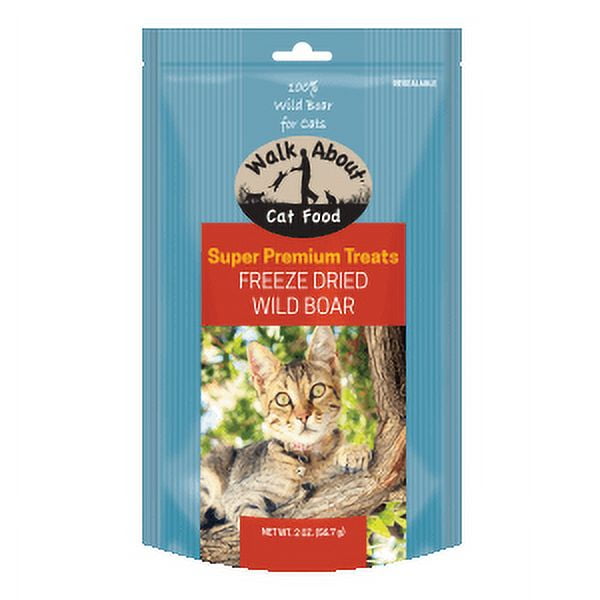 Walk About Freeze Dried Wild Boar Cat Treats Walk About Freeze Dried Wild Boar Cat Treats