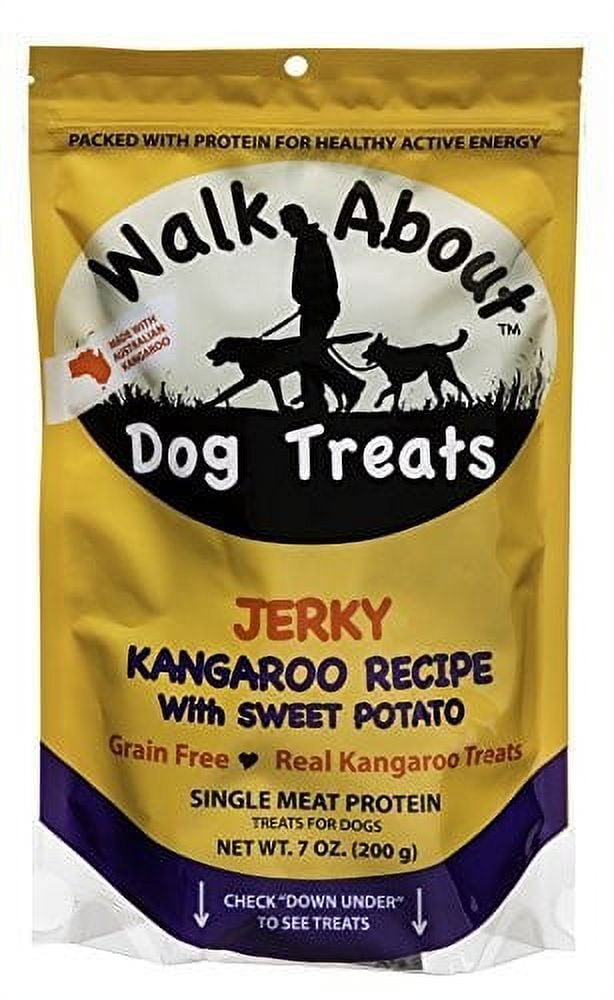 Walk About Kangaroo Jerky Dog Treat, 7 Oz