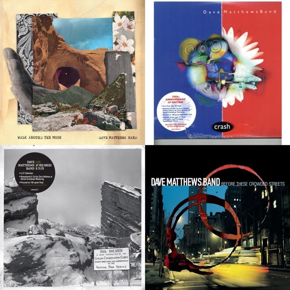 Walk Around The Moon & Crash Anniversary Edition (2LP/180G/Dl Card/Deluxe LP/Gatefold) & Live At Red Rocks 8.15.95 (4LP/150G/Box) & Before These Crowded Streets (2LP)