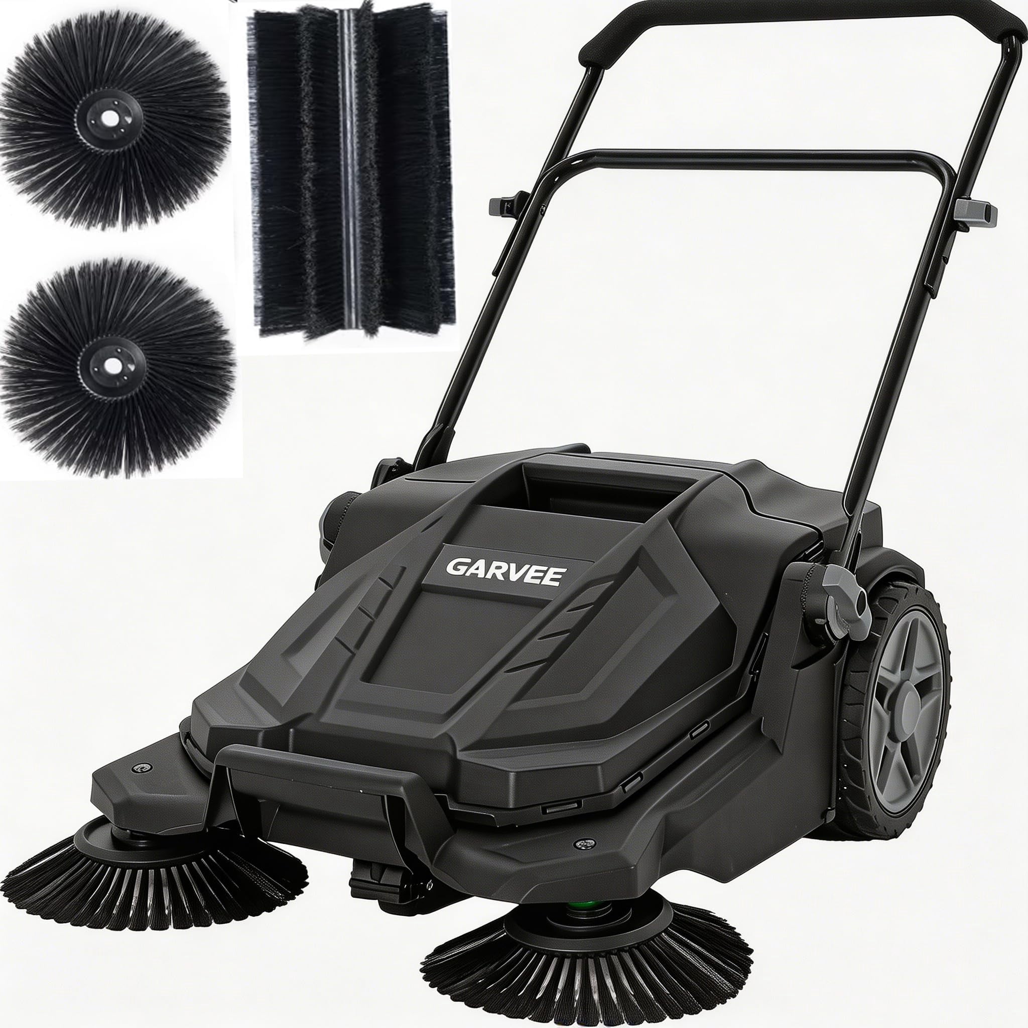 Walk-Behind Hand Push Floor Sweeper, 25.6