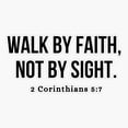 thumbnail image 1 of Walk By Faith Not Sight Sticker, 1 of 4