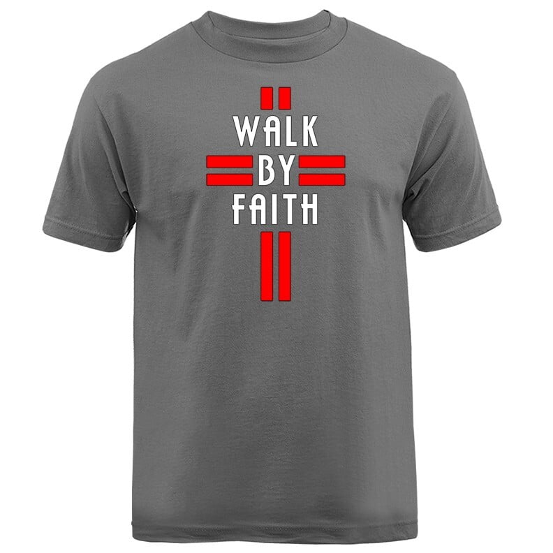 Walk By Faith Religious God Bible Church Jesus Christ Christian Classic ...