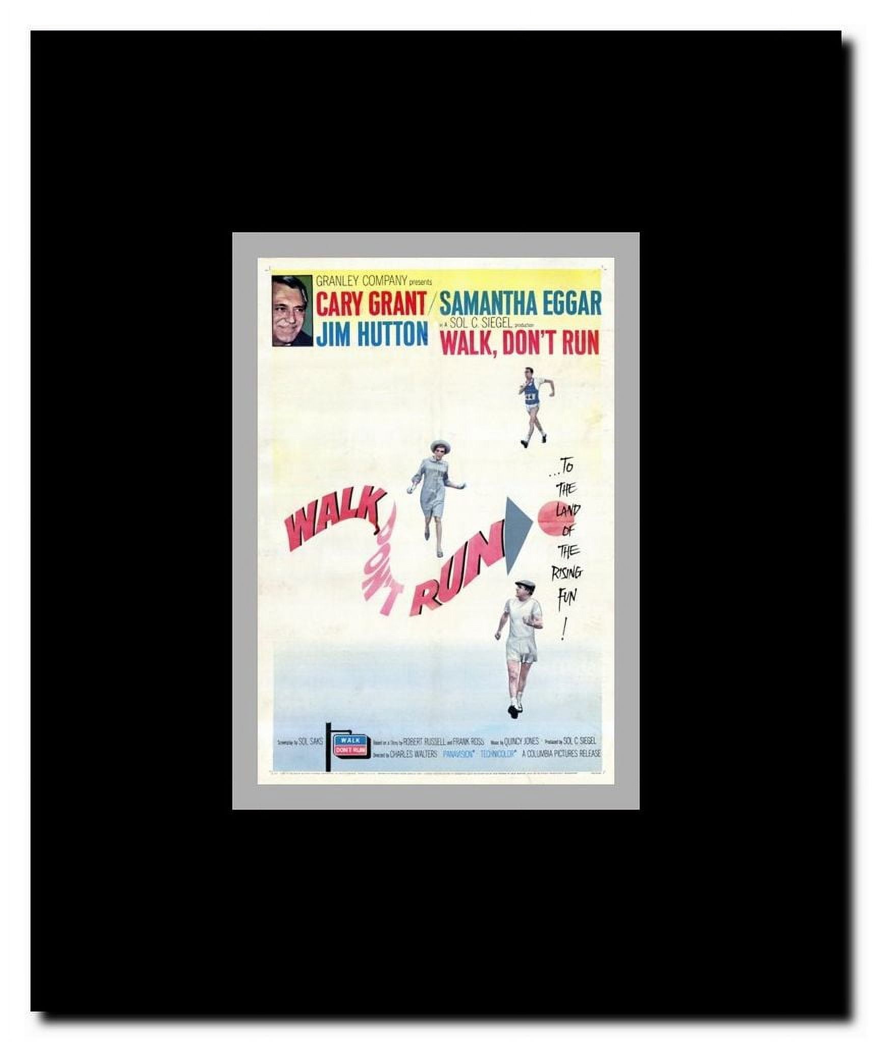 Walk Don't Run Framed Movie Poster