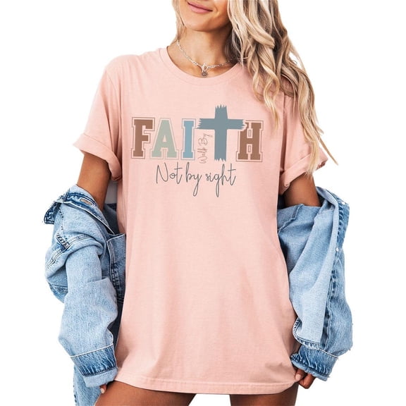 Walk by Faith Not by Sight Shirt, 2 Corinthians 5 7 Shirt, Christian Shirt, Faith Shirt, Inspirational Jesus Shirt, Cross Graphic Shirt All Size S-5Xl
