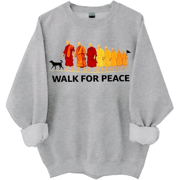 Walk For Peace Sweatshirt Walk For Peace Shirt For Women Man 2026 World Peace Journey Shirts
