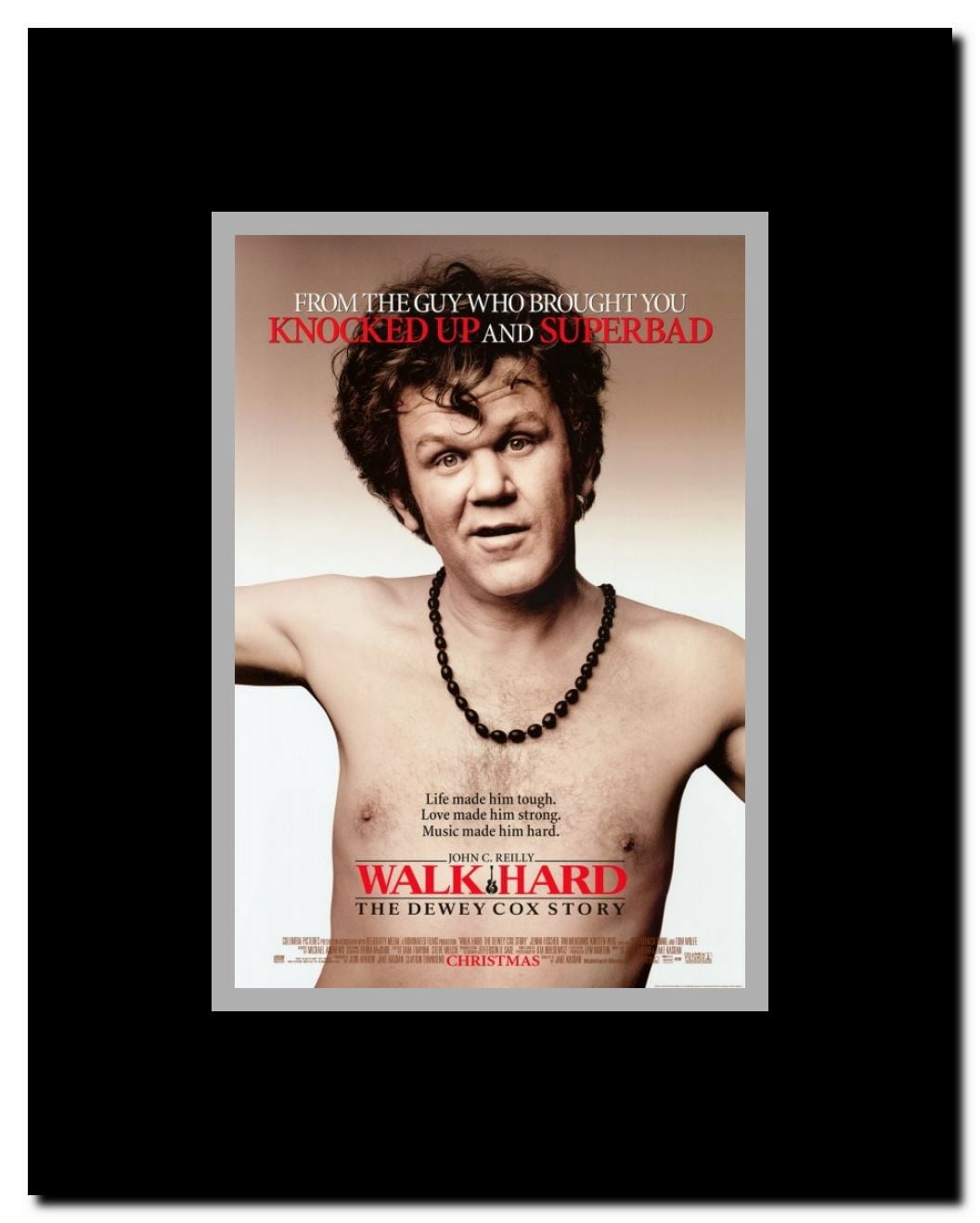 Walk Hard: The Dewey Cox Story Framed Movie Poster