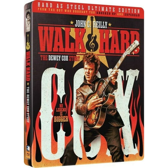 Walk Hard: The Dewey Cox Story (Walmart Exclusive) (Blu-ray) (Steelbook) (Walmart Exclusive), Mill Creek, Comedy