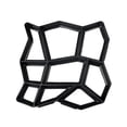 thumbnail image 1 of Walk Maker, Path Mate Stone Moldings Paving Pavement Concrete Molds Stepping Stone Paver Walk Way Cement Mold for Patio, Lawn & Garden,Concrete path manufacturing mold(Black,14.17“), 1 of 3
