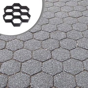 Walk Maker, Reusable Concrete Path Maker Mold, Pathmate Stone Mold,Stepping Stone Paver Lawn Patio Yard Garden DIY Path Maker Paving Mould