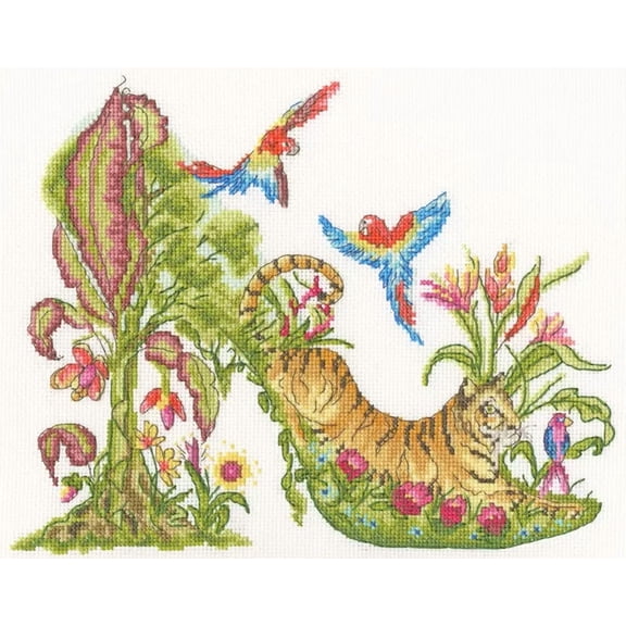 Bothy Threads Counted Cross Stitch Kit - Walk On The Wild Side
