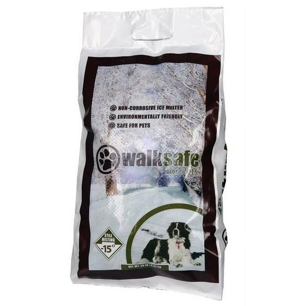 Walk Safe for Pets 20 lbs Pet Ice Melting Chemicals Bag