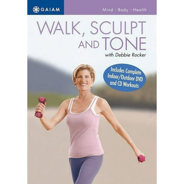Walk, Sculpt and Tone With Debbie Rocker (DVD), Gaiam Mod, Sports & Fitness