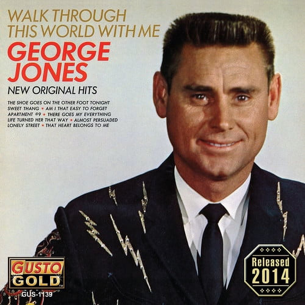 GUSTO RECORDS George Jones - Walk Through This World with Me - Music & Performance - CD