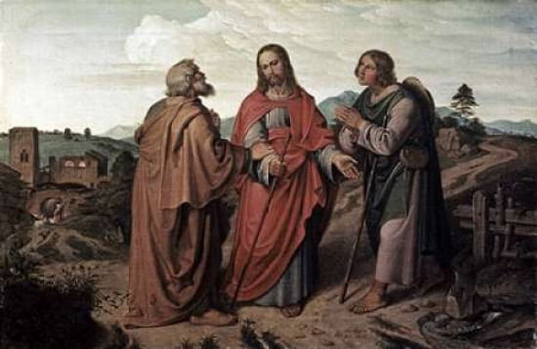 Walk To Emmaus Canvas Art - Joseph Feuhrich (12 x 18)