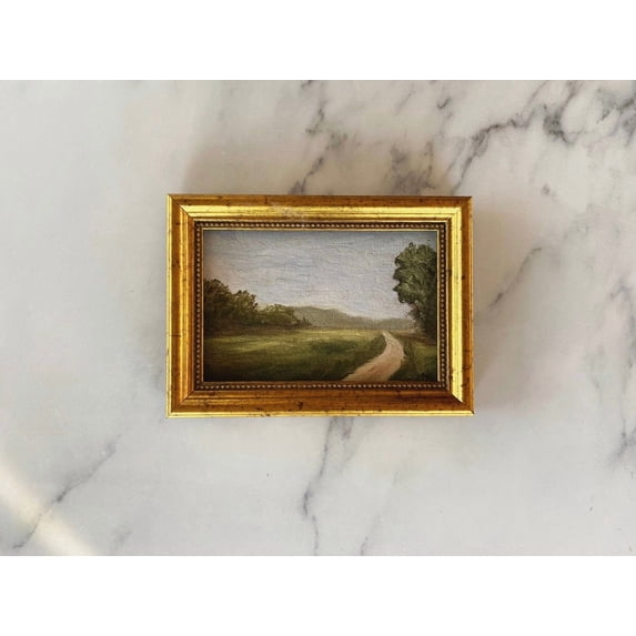 Walk With Me Wall Art Print, Landscape, Countryside, Mini Farm, Small ...