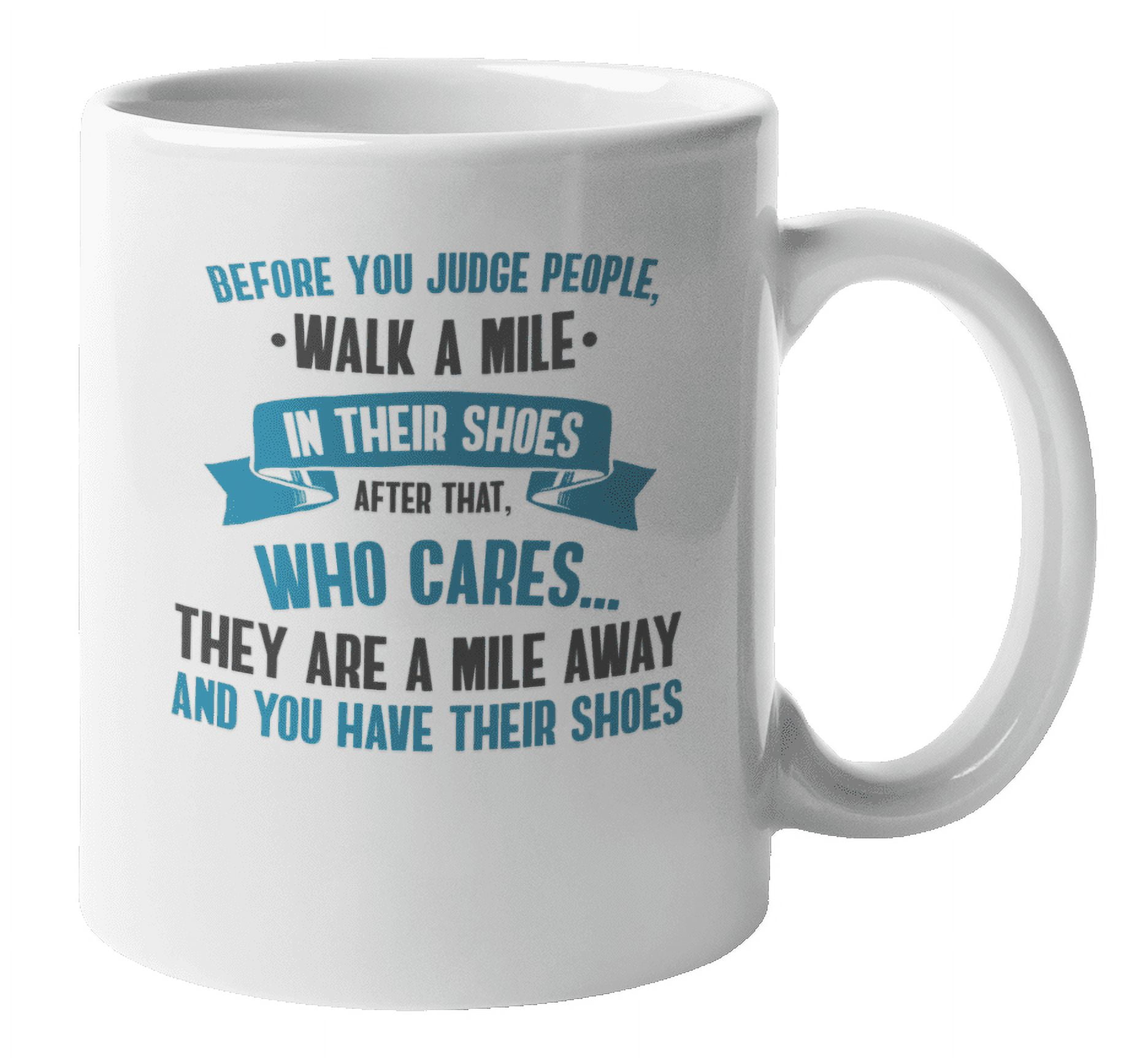  Coffee Drinker Gift ~ best funny coffee lovers mug ever for  home coffee shop assistant, inspirational quote gifts for men/women/friends  - White 11 ounce : Home & Kitchen