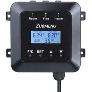 Zuomeng Walk-in Cooler Controller for Window AC Unit, Adjustable 33 F-65 F, Control Series, for Meat, Produce, Flowers & Beverages