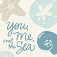 thumbnail image 1 of Walk on the Beach II Poster Print by Noonday Design, 1 of 2