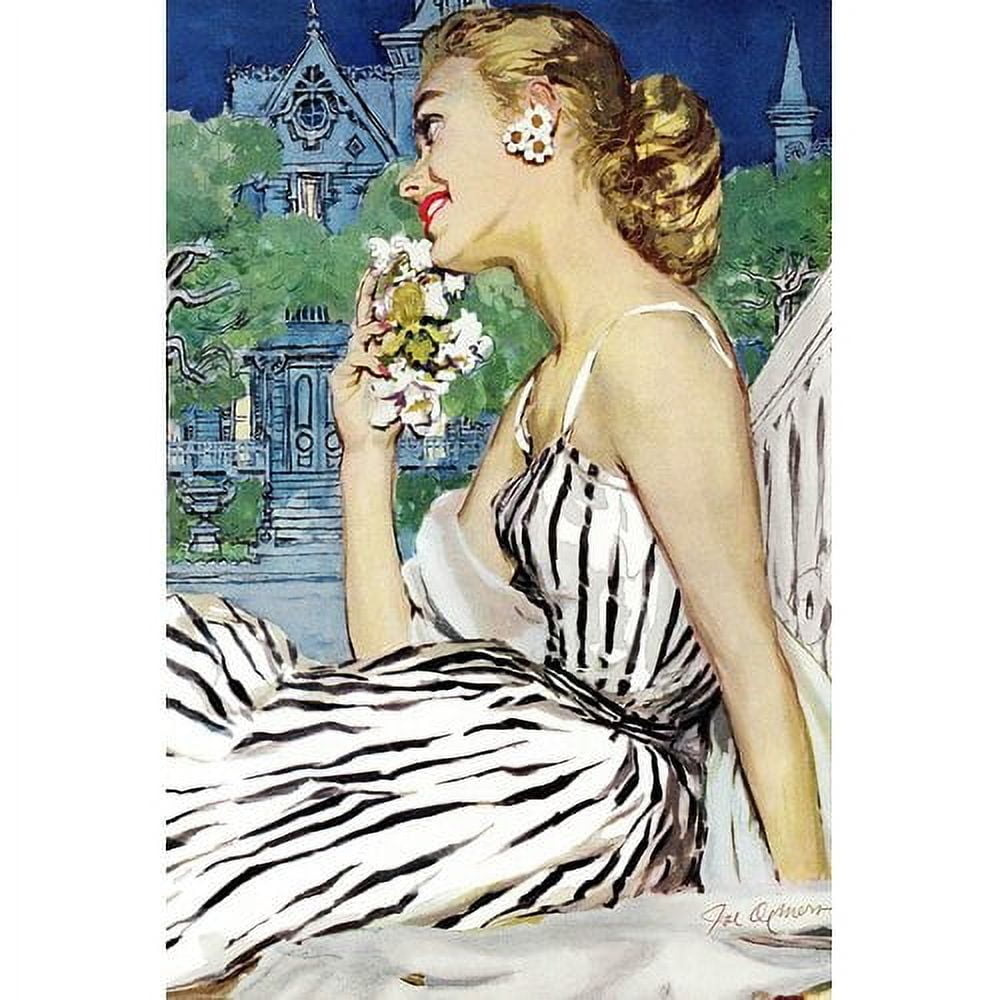 "Walk to the Dance" Painting Print on Wrapped Canvas