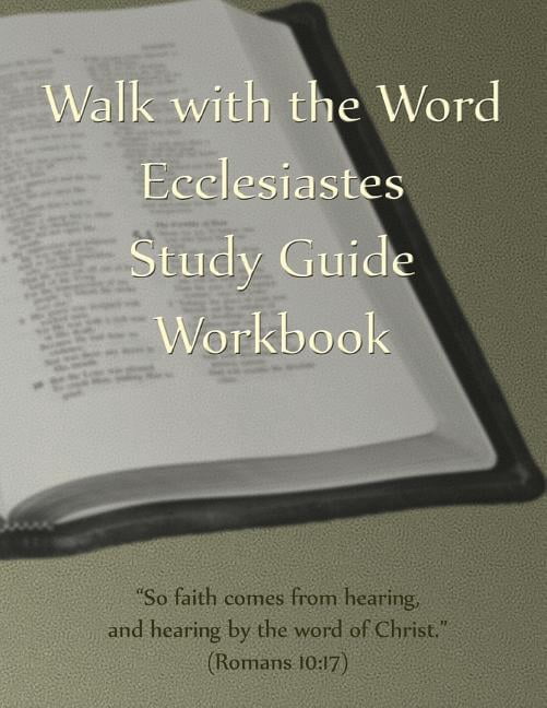 Walk with the Word Ecclesiastes Study Guide Workbook (Paperback)