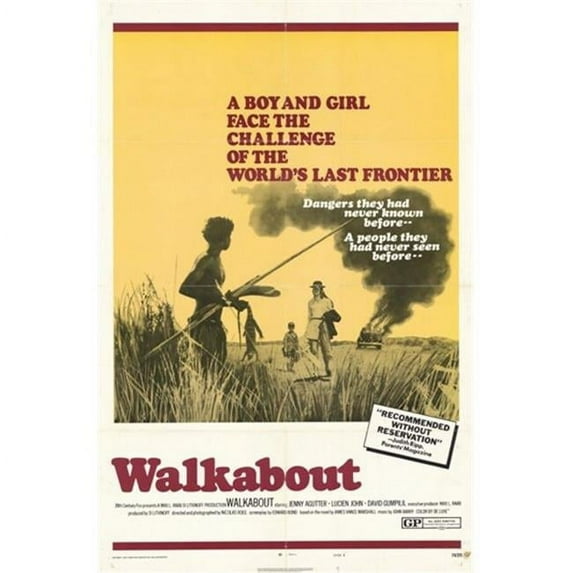 Walkabout Movie Poster - 11 x 17 in.