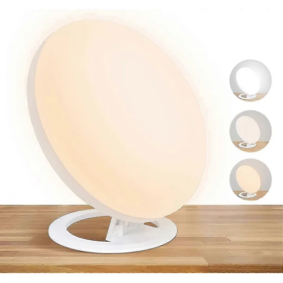 Walkbee Light Therapy Lamp, UV-Free 10000-38600 Lux Daylight Lamp LED Therapy Light, 3 Color Temperature Sun Lamps, 10 Adjustable Brightness Levels, 9