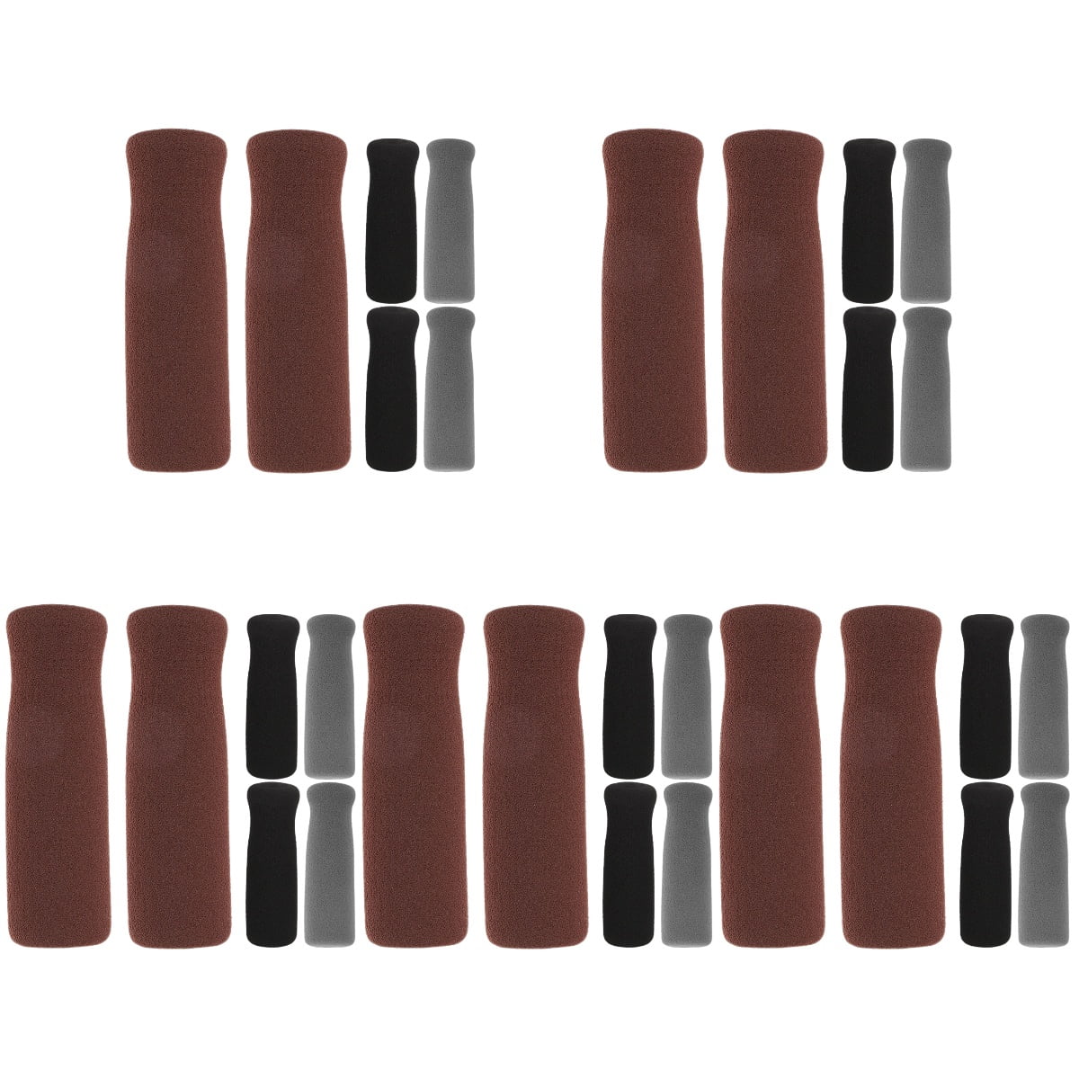 Walker 30 Pcs Walking Cane Handle Grips Elderly Chair Sponge Rolling