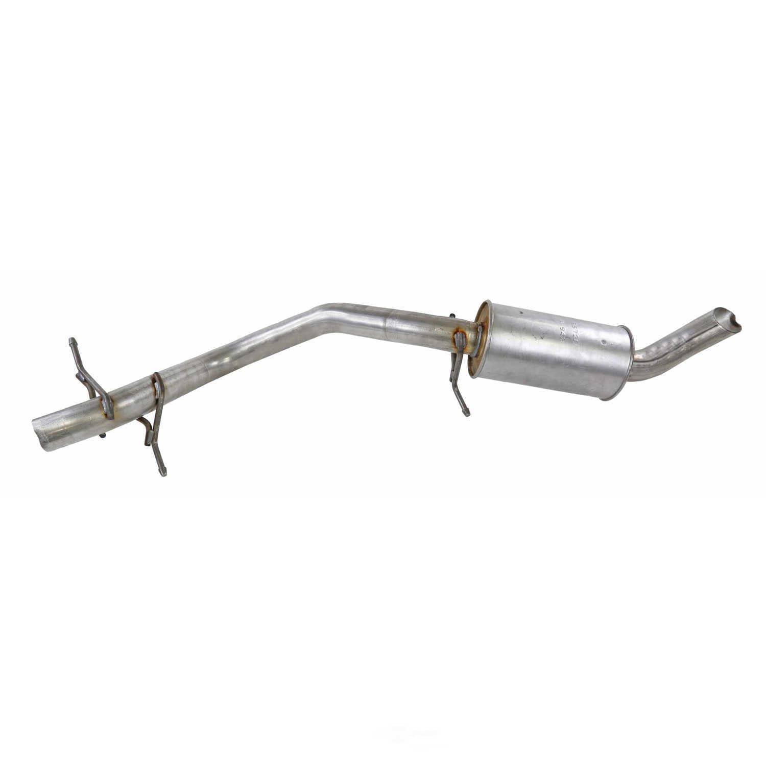 Walker Exhaust 55728 Direct Fit Exhaust Resonator and Pipe Assembly 2.625 Inlet (OD) 2.75 Outlet