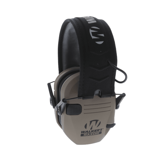Walker's Razor Slim Ultra Low Profile Compact Design Adjustable Range Shooting Hunting Hearing Protection Electronic Earmuffs