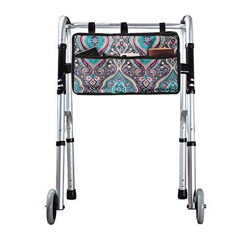 Walker Bag, Walker Accessories for Elderly, Walker Basket Walker Tray for Folding Walkers