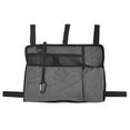 thumbnail image 1 of Walker Bag Multi-pockets Armrest Side Storage Bag for Seniors Elderly Sport Supplies (Grey), 1 of 9