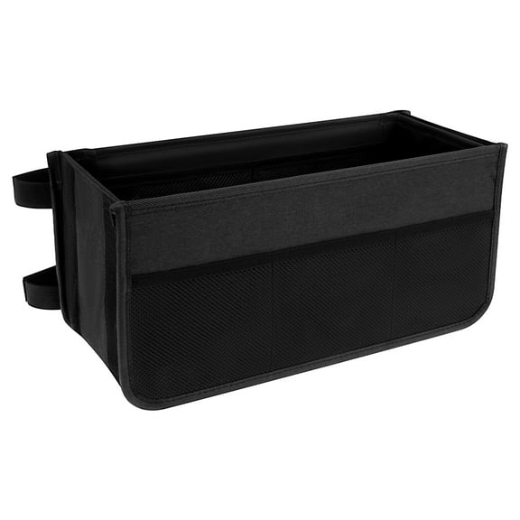 Walker Basket with Cup Holder 600D Oxford Cloth Walker Bag Waterproof Walker Organizer Bag Foldable Walker Storage Bag Multi Pocket Walker Storage Pouch for Phone Key Water Cup