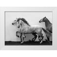 thumbnail image 1 of Walker, Carol 18x14 White Modern Wood Framed Museum Art Print Titled - Lining Up, 1 of 4