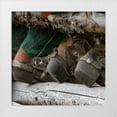 thumbnail image 1 of Walker, Carol 26x26 White Modern Wood Framed Museum Art Print Titled - Western Boots II, 1 of 4