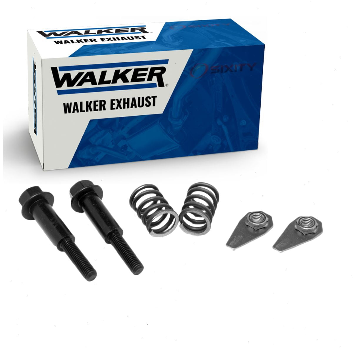 Catback Exhaust Muffler Extension Flange Adapter 3 to 2.5 2 Bolts