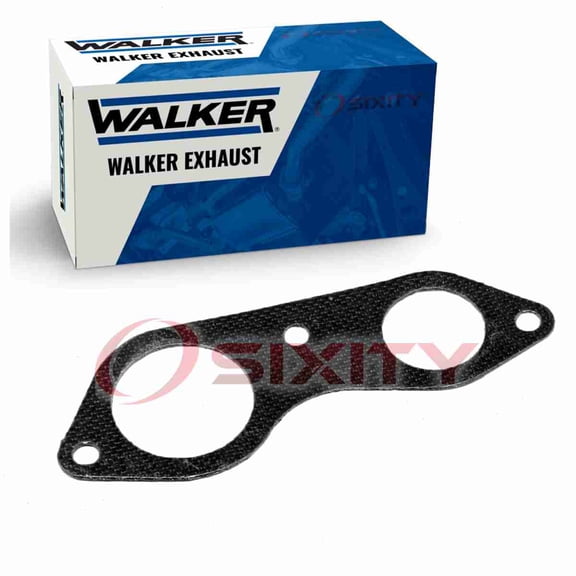 Walker Converter To Int Pipe Exhaust Pipe Flange Gasket compatible with GMC K1500 Suburban 5.7L V8 1996-1999