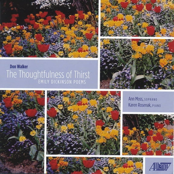 Walker,Don / Moss / Rosenak - Don Walker: Emily Dickinson Songs - Music & Performance - CD