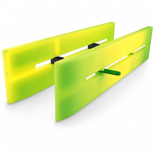 Walker Downriggers PB-20 Double Planer Board, Universal Dual Collapsible Reversible Planer Board for Port or Starboard Trolling, 27-3/4" x 8", WF20566