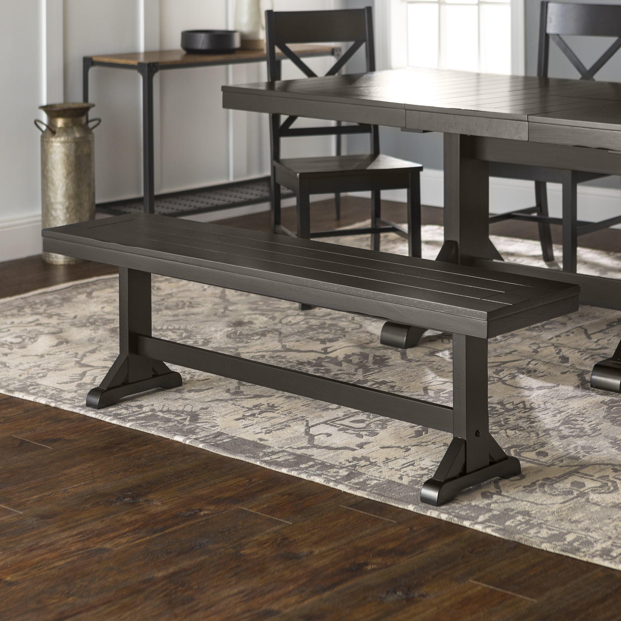 Walker Edison Millwright Dining Bench - Thumbnail 5