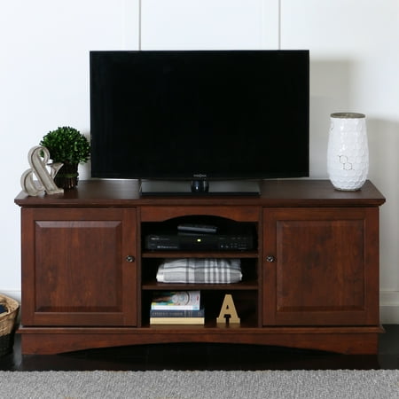 Walker Edison - TV Stand for Most TVs Up to 65" - Brown