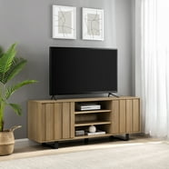 Walker Edison Metal and Wood TV Stand for TVs up to 78