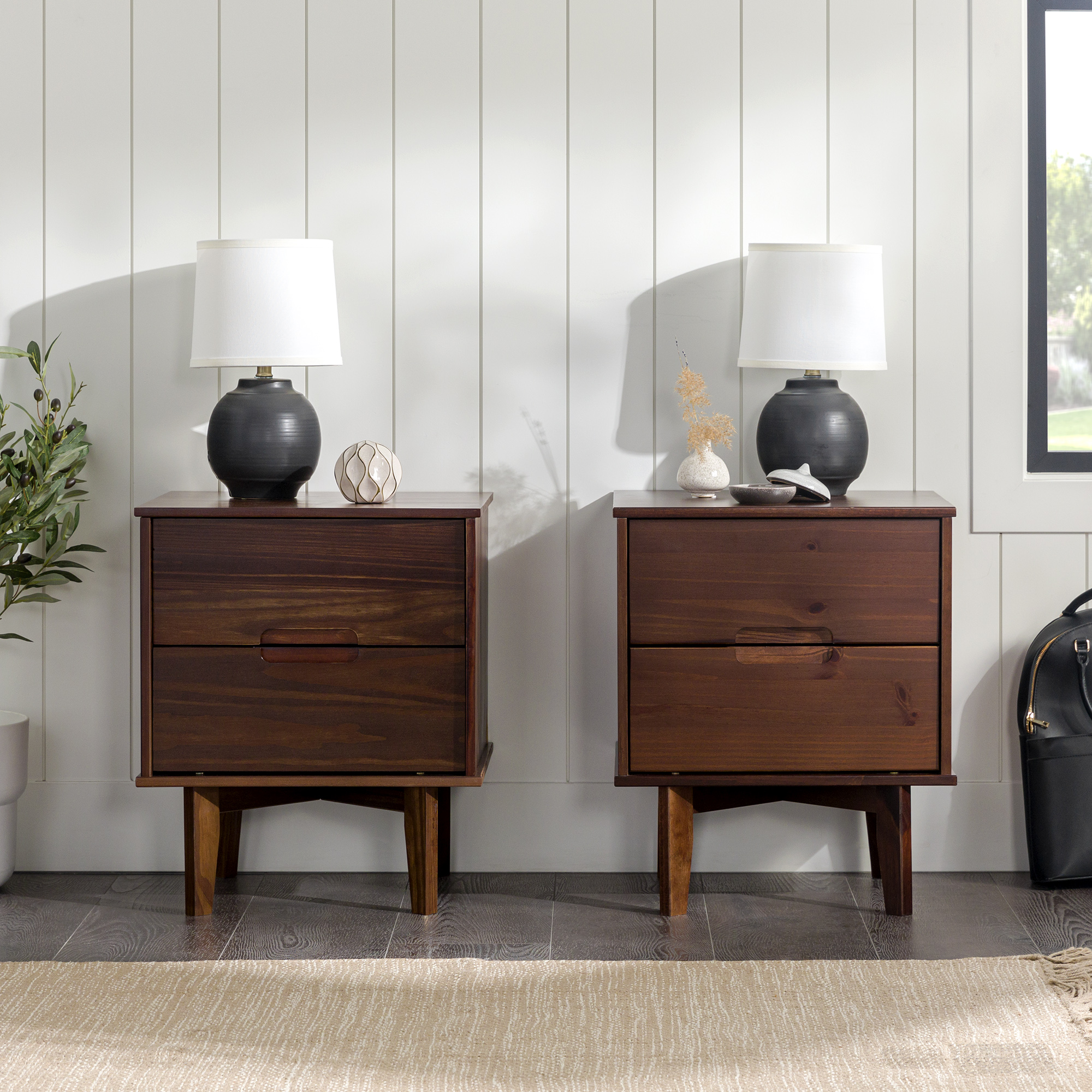 Baxton Studio Landis MidCentury Modern Ash Walnut Finished Wood 2 — free download