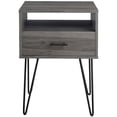 thumbnail image 1 of Walker Edison Modern 18" Nightstand, Slate Gray, 1 of 12
