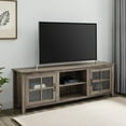 thumbnail image 1 of Walker Edison Modern Farmhouse TV Stand for TVs up to 80", Grey Wash, 1 of 12