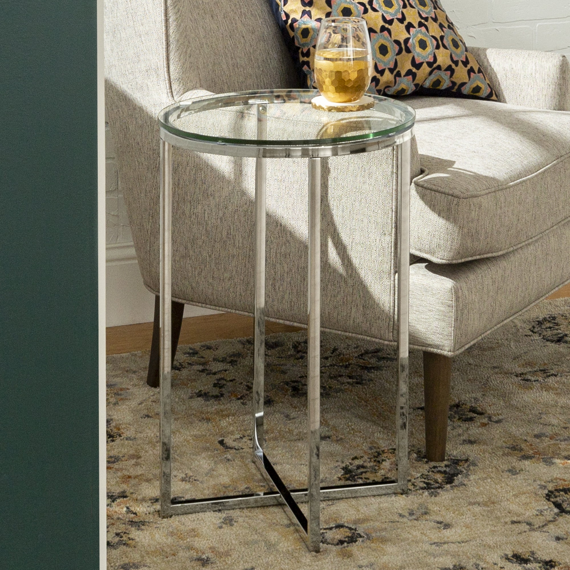 Modern chrome end tables new arrivals