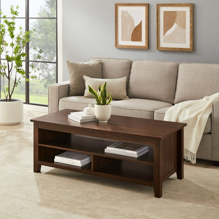 【Landscape Products 】 V.K. Coffee Table Metal X Coffee Table – Walker Edison
