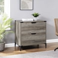 thumbnail image 1 of Walker Edison Modern Industrial 2-Drawer File Cabinet, Grey Wash, 1 of 11