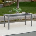 thumbnail image 1 of Acacia Wood Patio Simple Dining Table -Gray Wash, 1 of 15